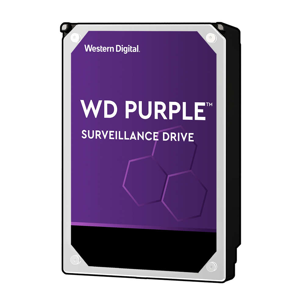 WD 3.5" 4TB Purple WD40PURZ SATA-3.0 5400RPM 64MB Harddisk