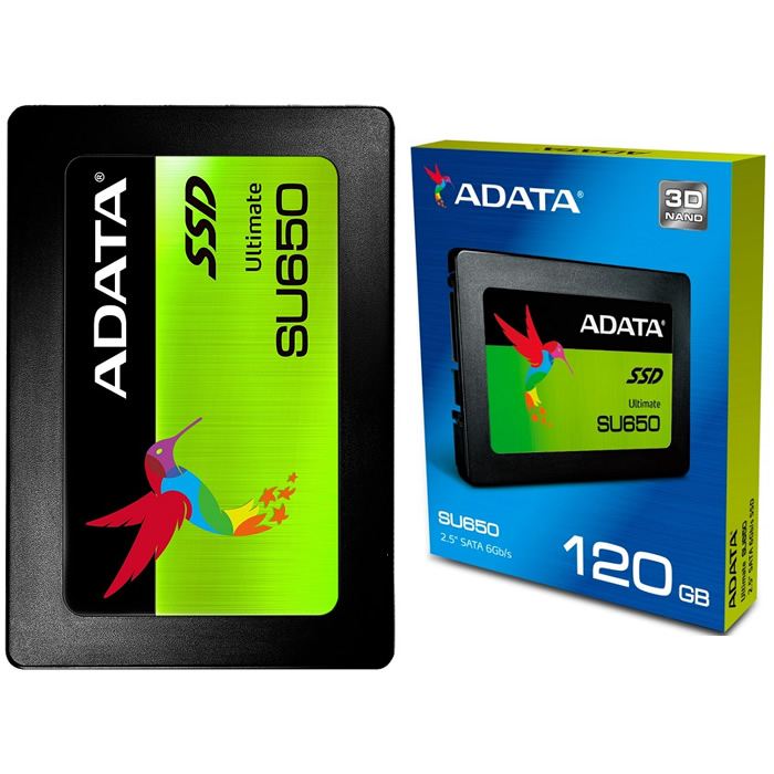 A-DATA DISK SSD 120GB SATA 2.5" SU650 ASU650SS-120GT-R