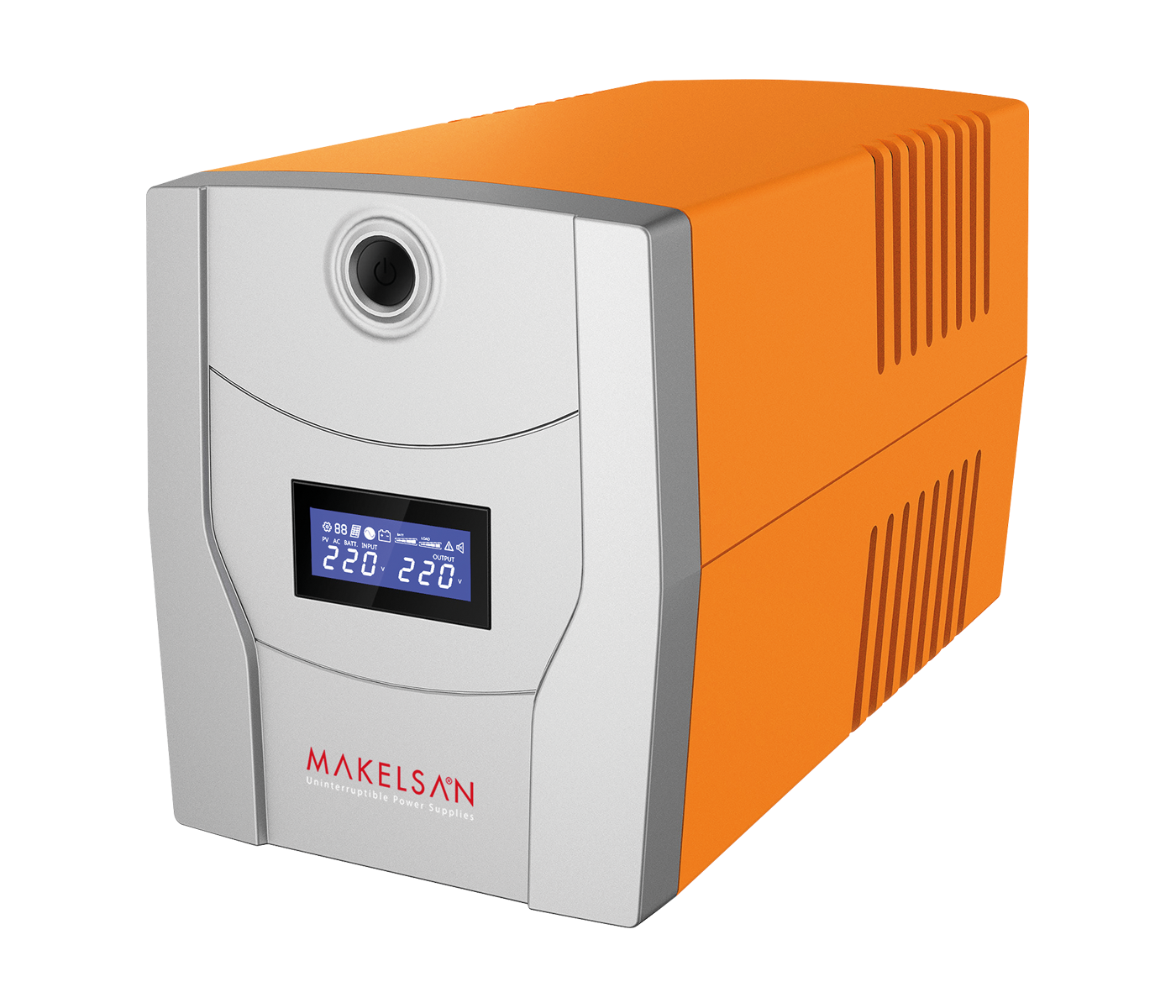 MAKELSAN LION 2200VA (2x9AH) 5dk Line İnteraktif Kesintisiz Güç Kaynağı - MU02200L11MP005