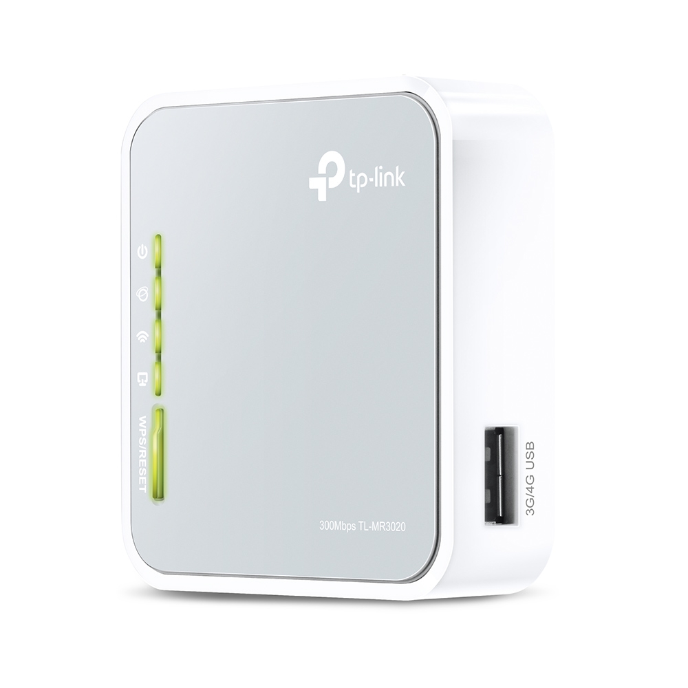TP-LINK TL-MR3020, 150Mbps, 1 Port, Taşınabilir 3G Wireless N Router