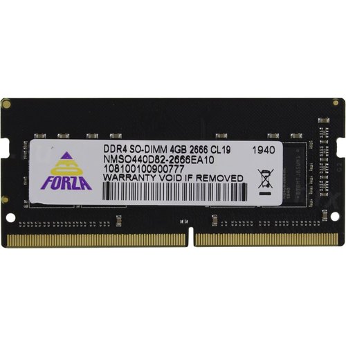 NEOFORZA 4GB DDR4 2666Mhz  CL19 1.2V DDR4 SODIMM - NMSO440D82-2666EA10